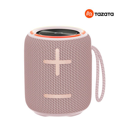 TAZATA FUN 100 IPX7 altavoz de música Bluetooth a prueba de agua con micrófono TWS y luz RGB