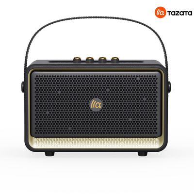TAZATA HARMONY III altavoz Bluetooth negro con puerto de guitarra con múltiples botones para ajustar